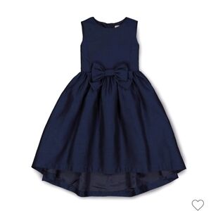 Elegant Navy Blue Kids Formal Dress
